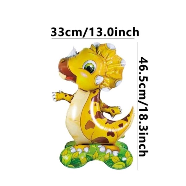 Triceratops Foil Standing Balloon