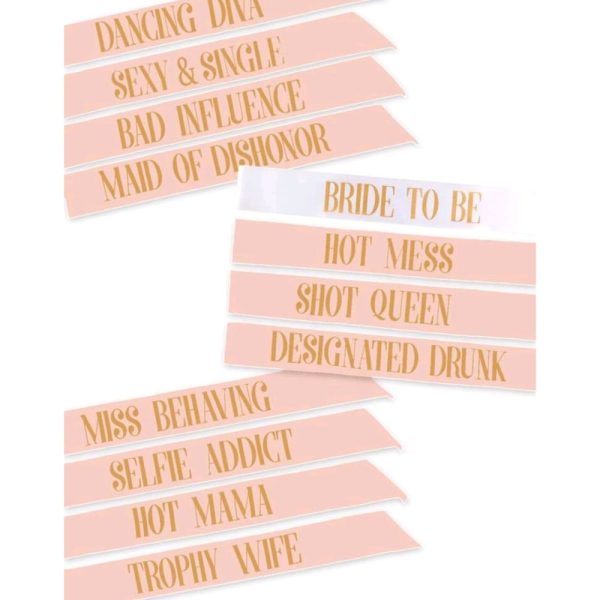 Bridal Tribe and Bride To Be Party Sash