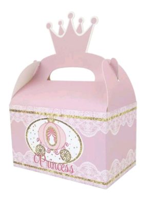 Princess Favor Boxes 6 Piece