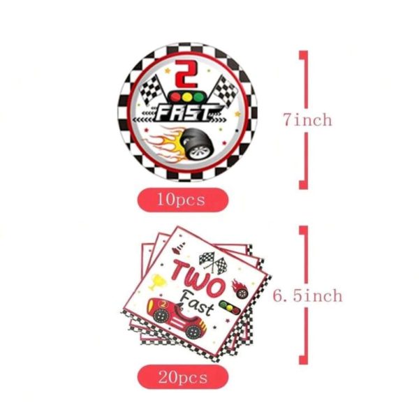 Two Fast Disposable Tableware Set