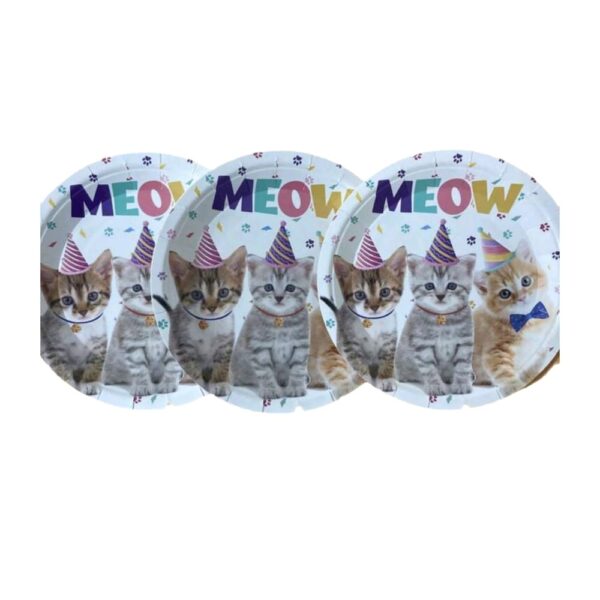 Cat Party Disposable Tableware