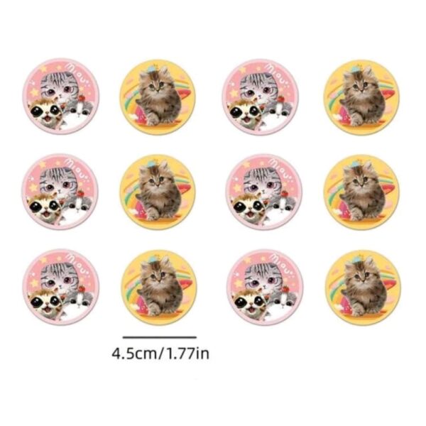 Cat Stickers For Favor Bags