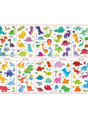 Dinosaur Temporary Tattoos