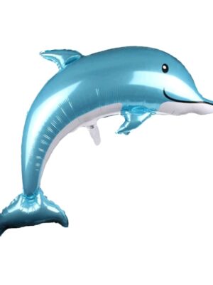 Dolphin Shaped Foil Balloon