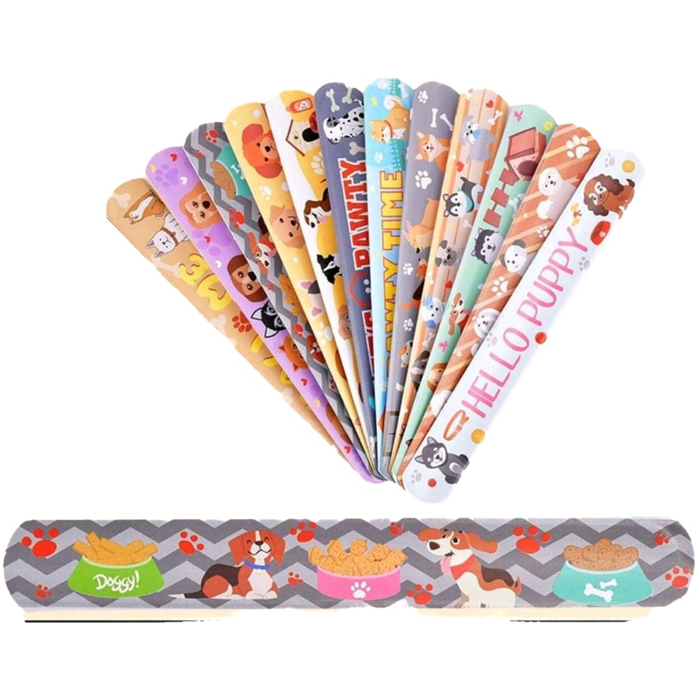 Let's Pawty Slap bands-12 Piece 1 Lets Pawty Slapbands 12 Piece