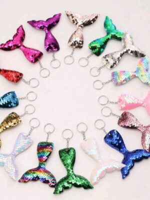 Mermaid Sequin Keyrings