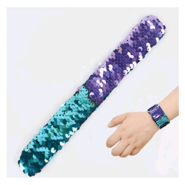 Mermaid Sequin Slap Band