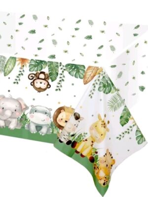 Safari Disposable Tablecloth Large