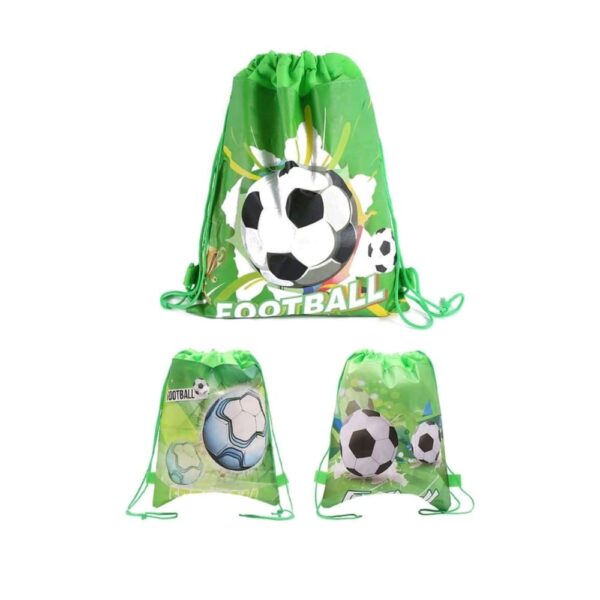 Soccer Football Drawstring Bags 3 Piece