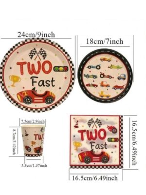 Two Fast Disposable Tableware Set 50 Piece