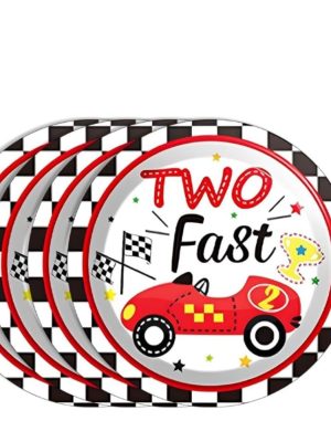 Two Fast Paper Plates Large