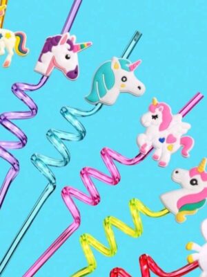 Unicor Party Spiral Straws