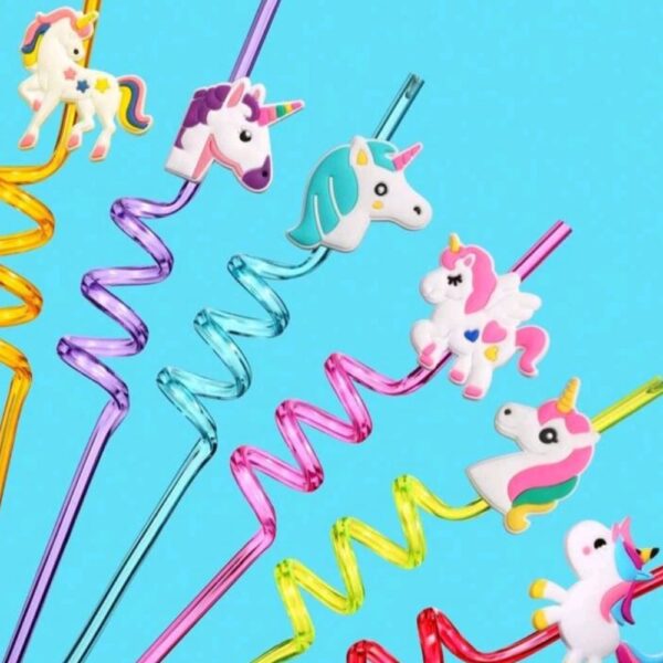 Unicor Party Spiral Straws
