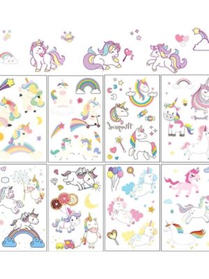 Unicorn Temporary Tattoos
