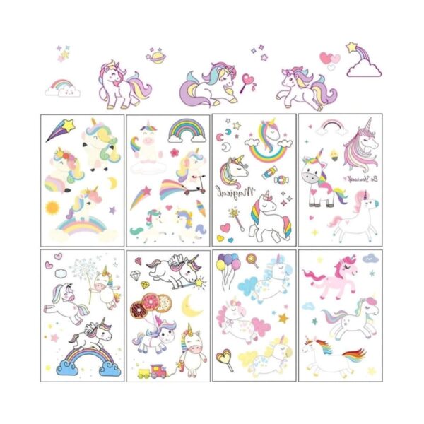 Unicorn Temporary Tattoos