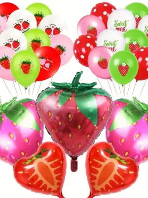 Berry Sweet One Balloon Set