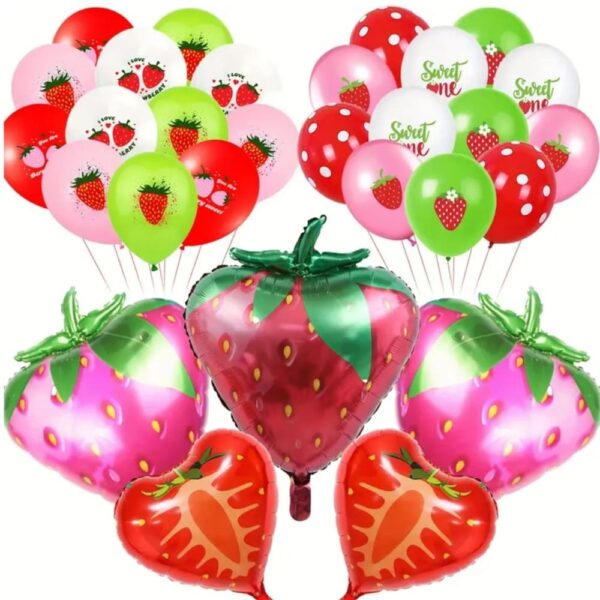 Berry Sweet One Balloon Set