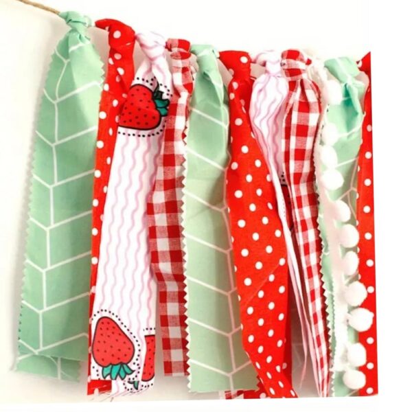 Berry Sweet One Bunting