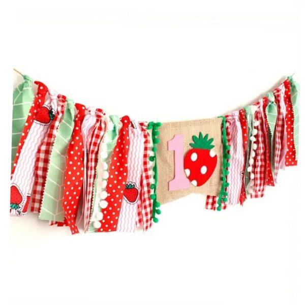 Berry Sweet One First Birthday Bunting