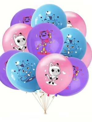 Gabbys Dollhouse Latex Balloons
