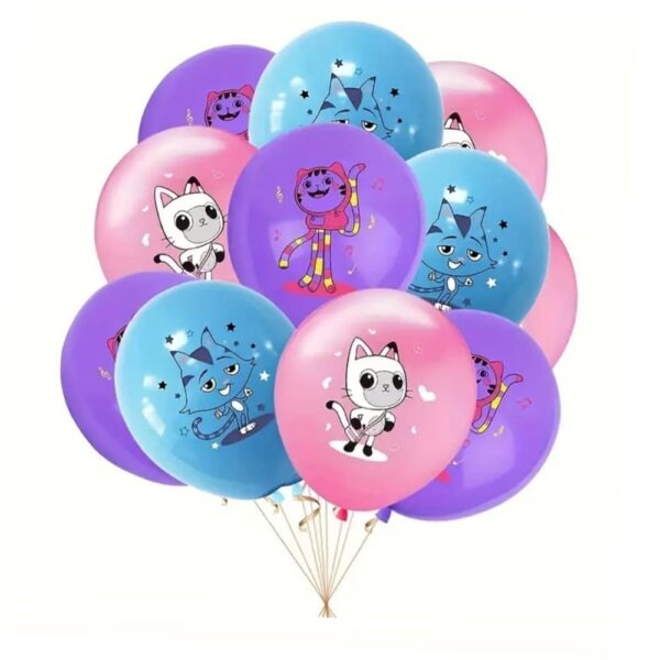 Gabbys Dollhouse Latex Balloons