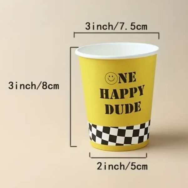 One Happy Dude Paper Cups