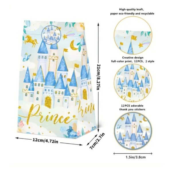 Prince Party Favor Bags