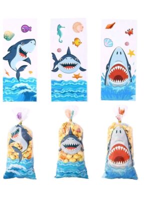 Shark Cello Favor Bags 12 Piece