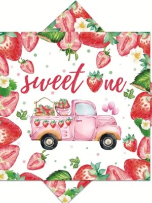 Sweet One Paper Napkins 20 Piece