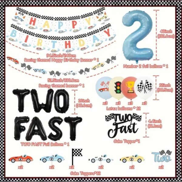 Two Fast Party Set Quantities