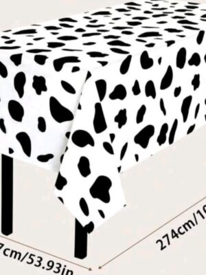 Cow Table Cloth Large