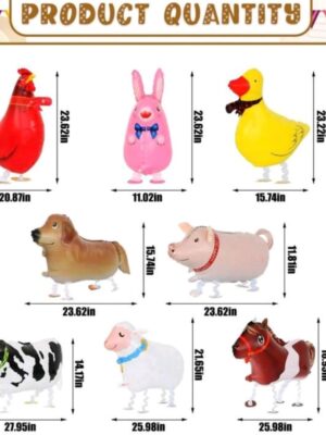Farm Animal Product Dimensions