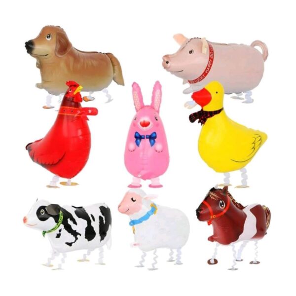 Farm Walking Animals 8 Piece