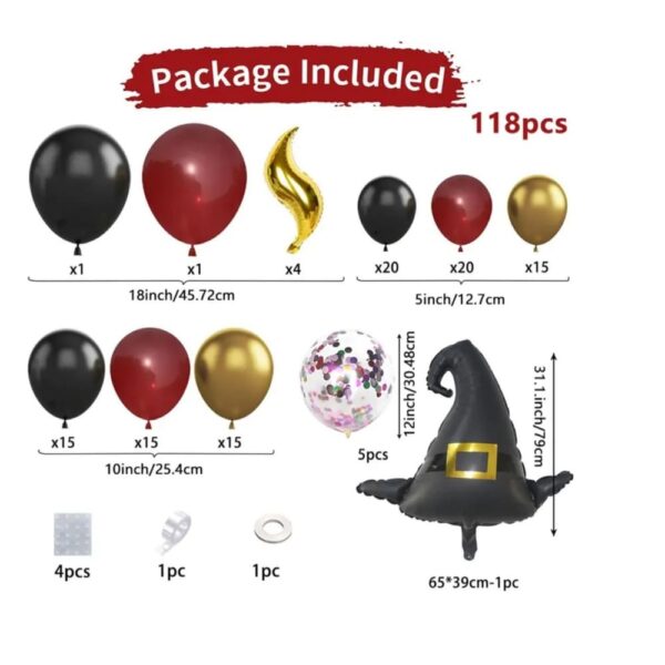 Harry Potter Themed Diy Balloon Garland Quanities
