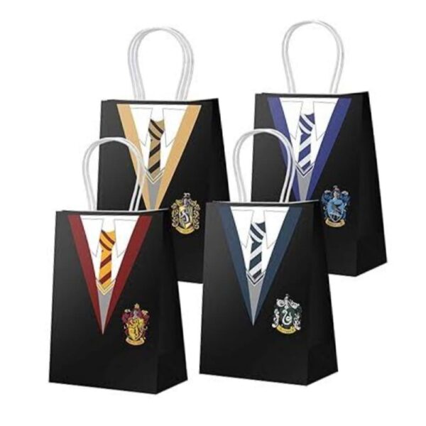 Harry Potter Themed Gift Bags With Handle 8 Piece