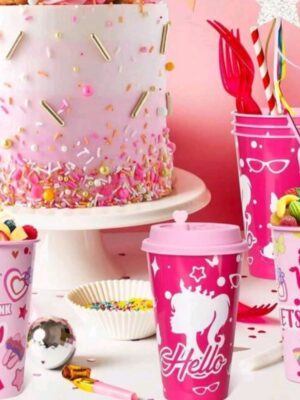 Barbie Favor Party Cups