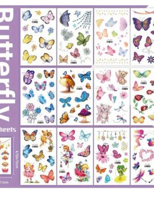 Butterfly Temporary Tattoos