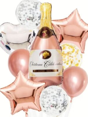 Pop The Bubbly Celebration Balloon Set