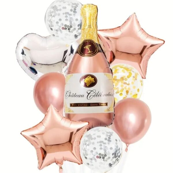 Pop The Bubbly Celebration Balloon Set