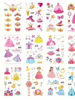 Princess Temporary Tattoos