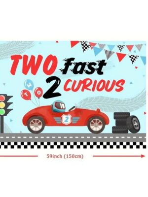 Two Fast Two Curious Backdrop