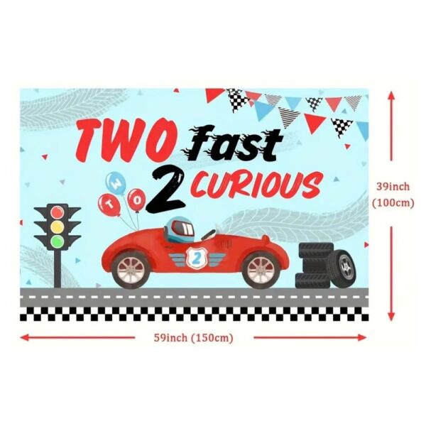 Two Fast Two Curious Backdrop