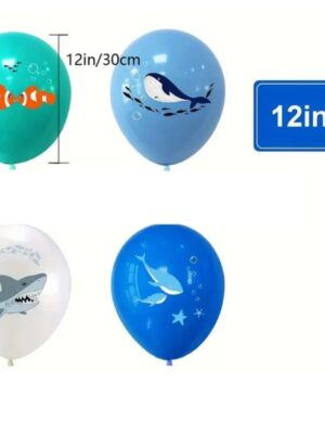 Under The Sea Latex Balloons 8 Piece