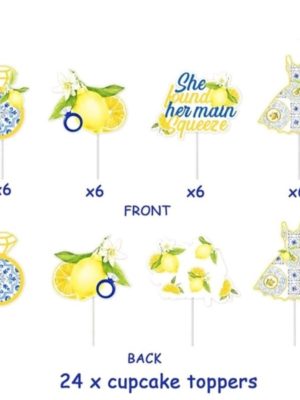 Bridal Shower Cupcake Toppers