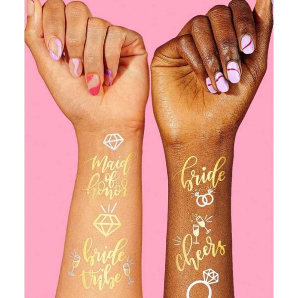 Bridal Shower Temporary Tattoos