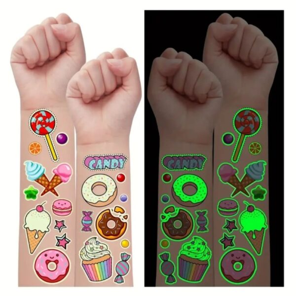 Candy Temporary Tattoos