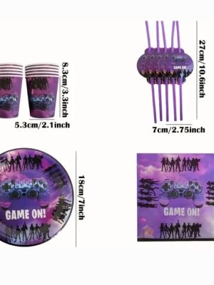 Fortnite Disposable Tableware Set 40 Piece