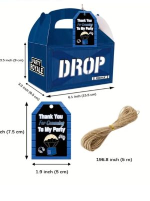 Fortnite Party Favor Boxes Drop 6 Piece