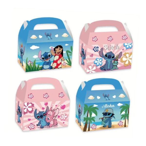 Lilo and Stich Party Favor Boxes 6 Piece