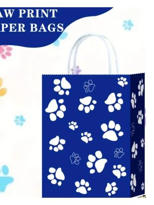 Paw Blue Party Favor Bags 6 Piece